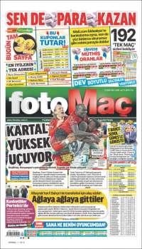 Portada de Fotomaç (Turquía)