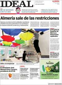 Portada de Ideal Almeria (España)