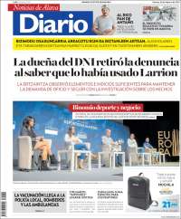 Portada de Noticias de Álava (España)