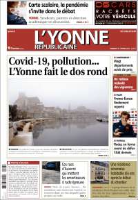 Portada de L'Yonne-Républicaine (Francia)