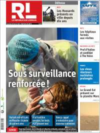 Portada de Le Republicain Lorrain (Francia)