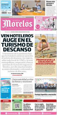 Portada de Diario de Morelos (México)