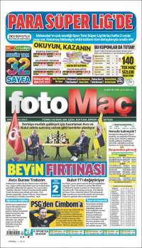 Portada de Fotomaç (Turquía)