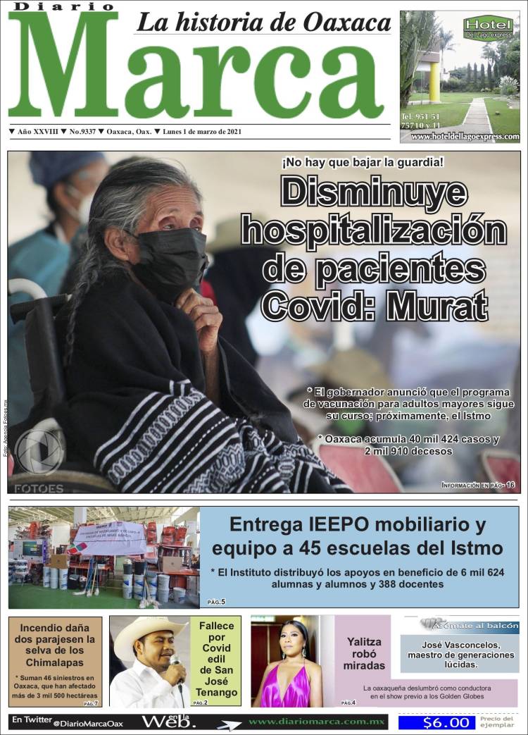 Portada de Diario Marca (Mexico)