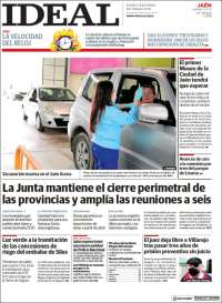 Portada de El Ideal de Jaén (España)