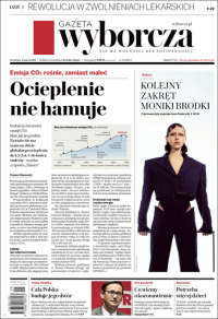 Portada de Gazeta Wyborcza (Pologne)