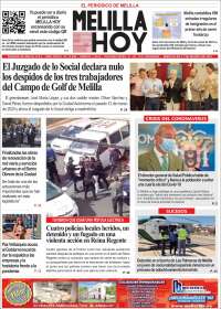 Portada de Melilla Hoy (España)