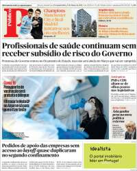 Portada de Público (Portugal)