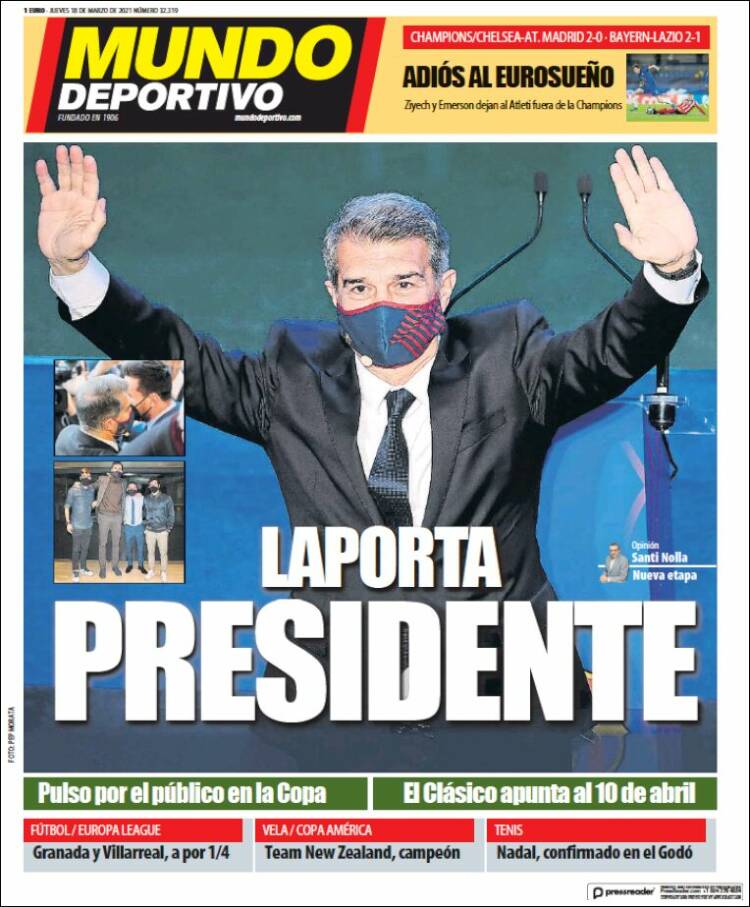 Portada de Mundo Atlético (España)