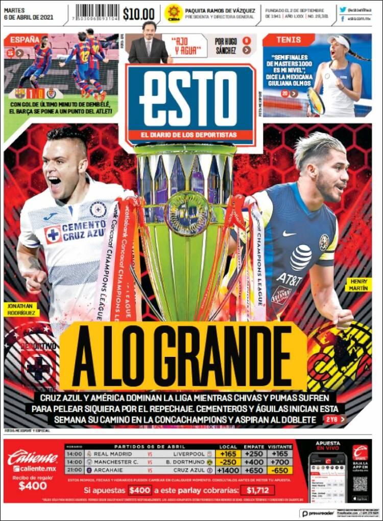 Portada de Esto (México)