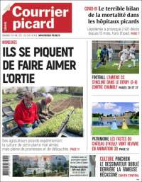 Portada de Courrier Picard (Francia)