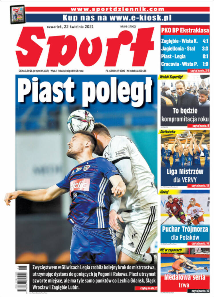 Portada de Katowicki Sport (Polonia)