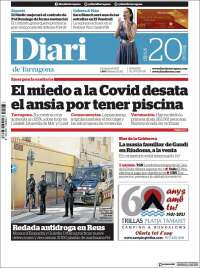 Portada de Diari de Tarragona (Spain)