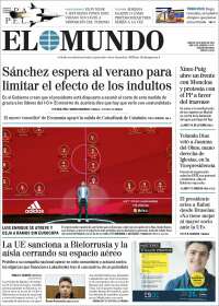 Portada de El Mundo (Spain)
