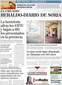Portada de Heraldo de Soria (Spain)