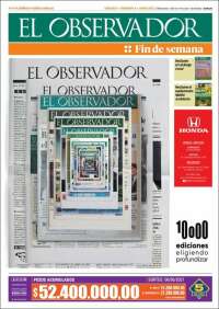 Portada de El Observador (Uruguay)