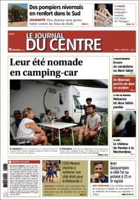 Portada de Le Journal du Centre (Francia)