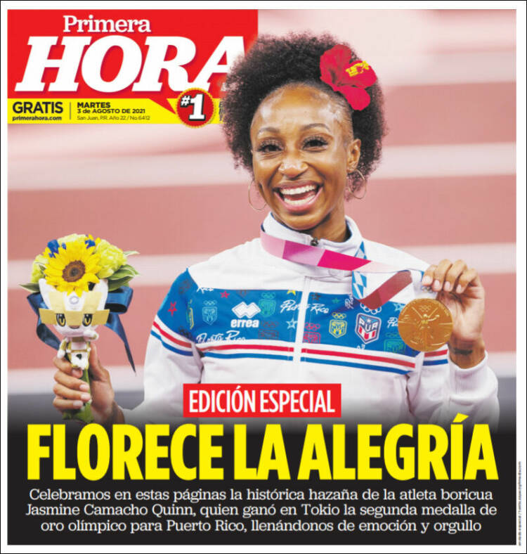 Portada de Primera Hora (Puerto Rico)