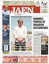 Portada de Diario Jaén (España)