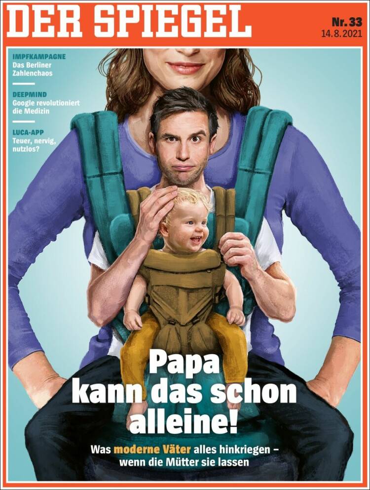 Portada de Der Spiegel (Allemagne)
