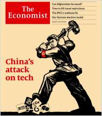 Portada de The Economist (Royaume-Uni)