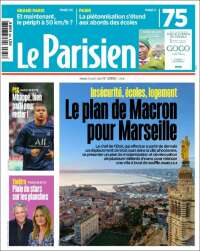 Portada de Le Parisien (France)