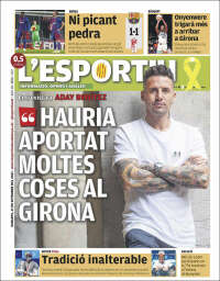 Portada de L'Esportiu : Girona (España)