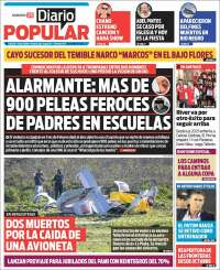 Portada de Diario Popular (Argentina)