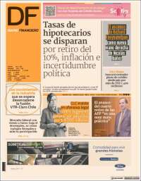 Portada de Diario Financiero (Chili)