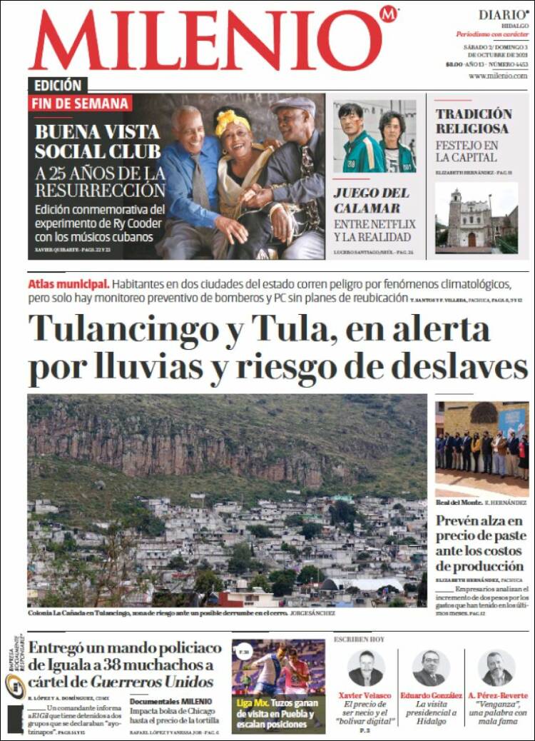 Portada de Milenio de Hidalgo (México)