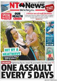 Portada de Northern Territory News (Australie)