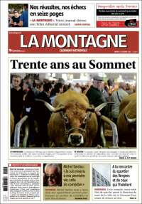 Portada de La Montagne (Francia)