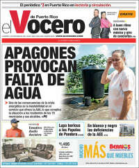 Portada de Vocero (Puerto Rico)