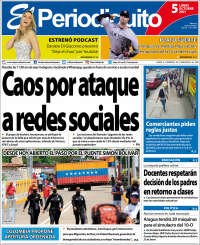 Portada de Periodiquito de Aragua (Venezuela)