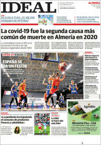 Portada de Ideal Almeria (España)