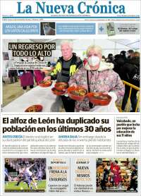 Portada de La Nueva Crónica (España)