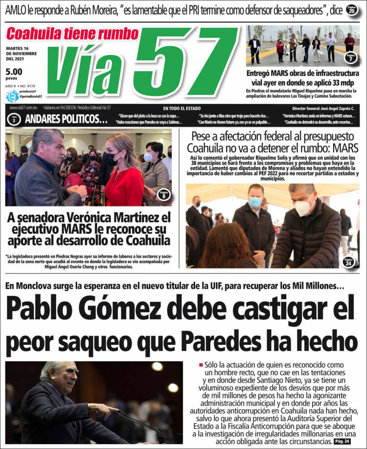 Portada de Via57 (México)
