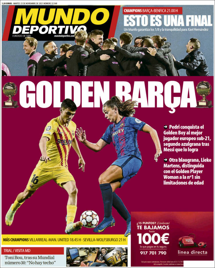 Portada de Mundo Atlético (España)