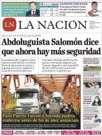 Portada de La Nación (Paraguay)