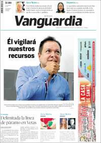 Portada de Vanguardia Liberal (Colombia)