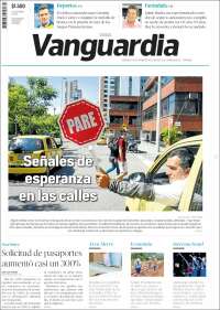 Portada de Vanguardia Liberal (Colombia)