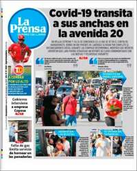 Portada de La Prensa de Lara (Venezuela)