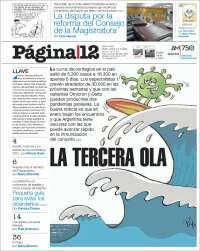 Portada de Página/12 (Argentine)