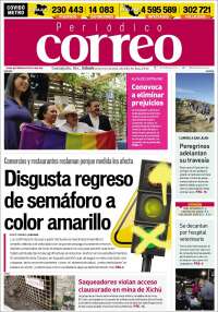Portada de Correo - El diario del Estado de Guanajuato (México)