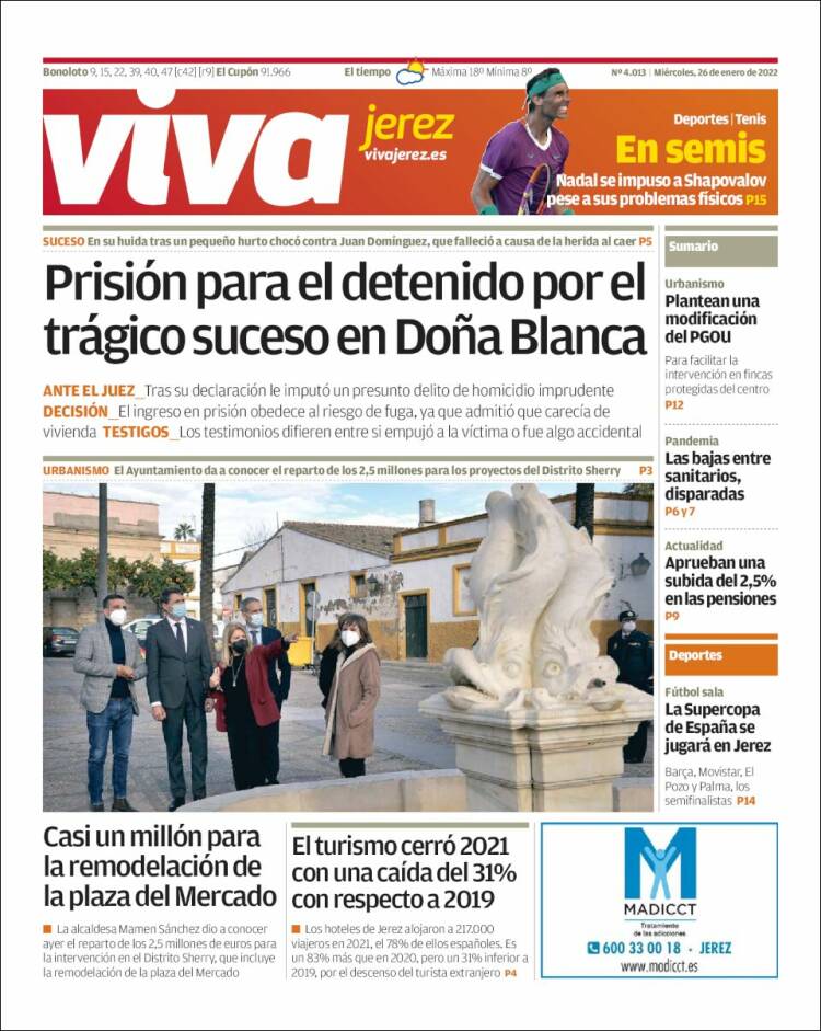 Portada de Información - Jerez (España)