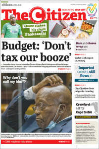 Portada de The Citizen (South Africa)