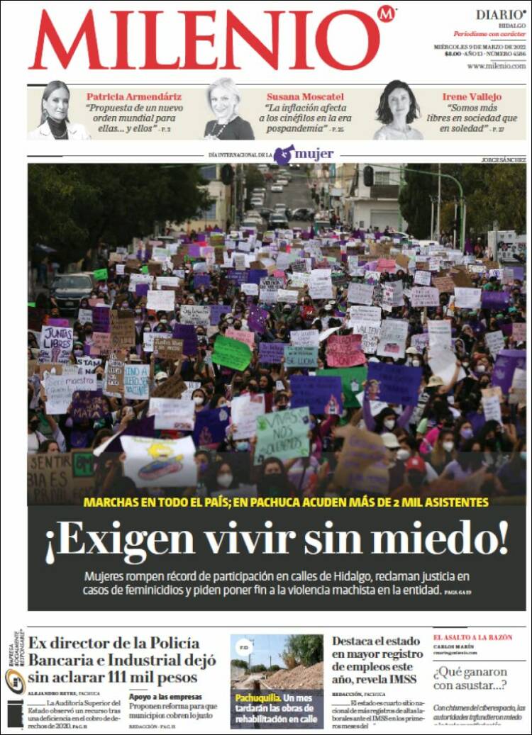 Portada de Milenio de Hidalgo (México)