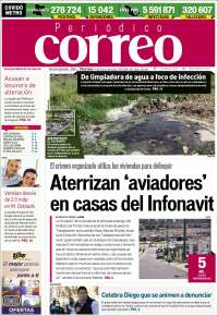 Portada de Correo - El diario del Estado de Guanajuato (México)