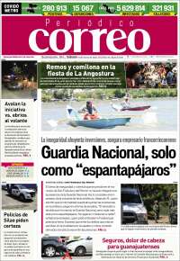Portada de Correo - El diario del Estado de Guanajuato (México)