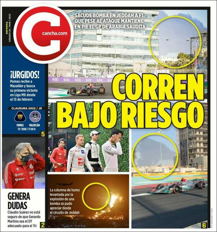 Portada de Cancha (México)
